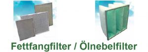 Vorfilter - Fettfangfilter / Ölnebelfilter