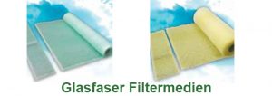 Vorfilter - Glasfaser Filtermedien