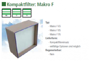 Kompaktfilter - Makro F